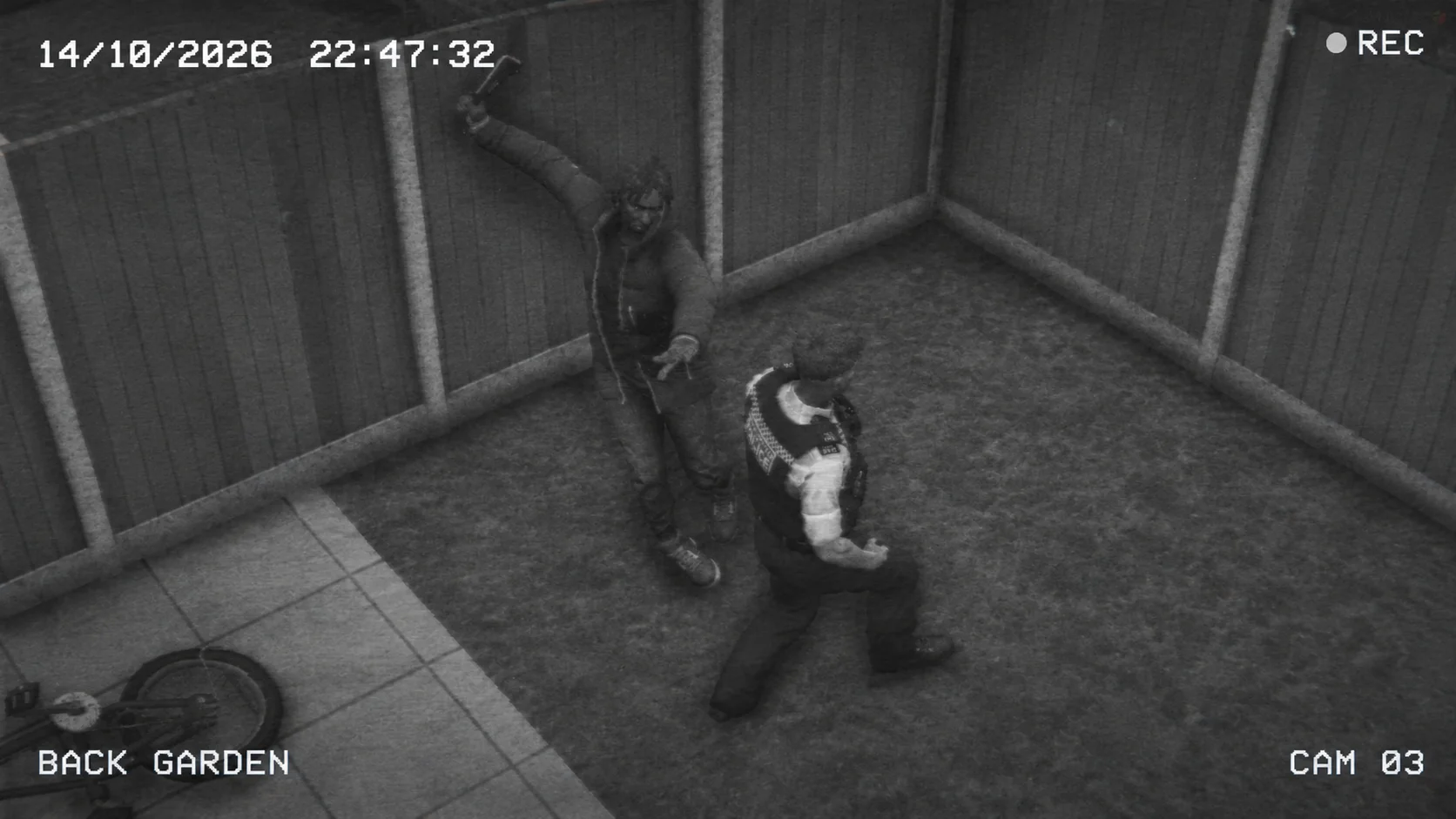 CCTV Footage of Officer Stabbing