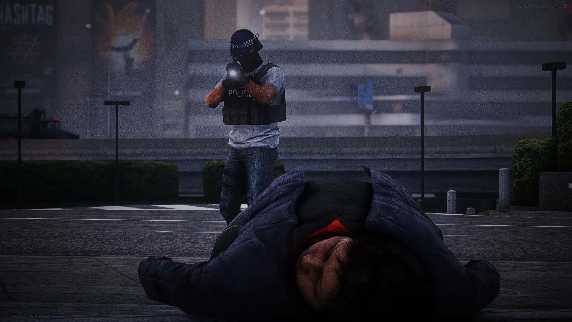 suspect down.